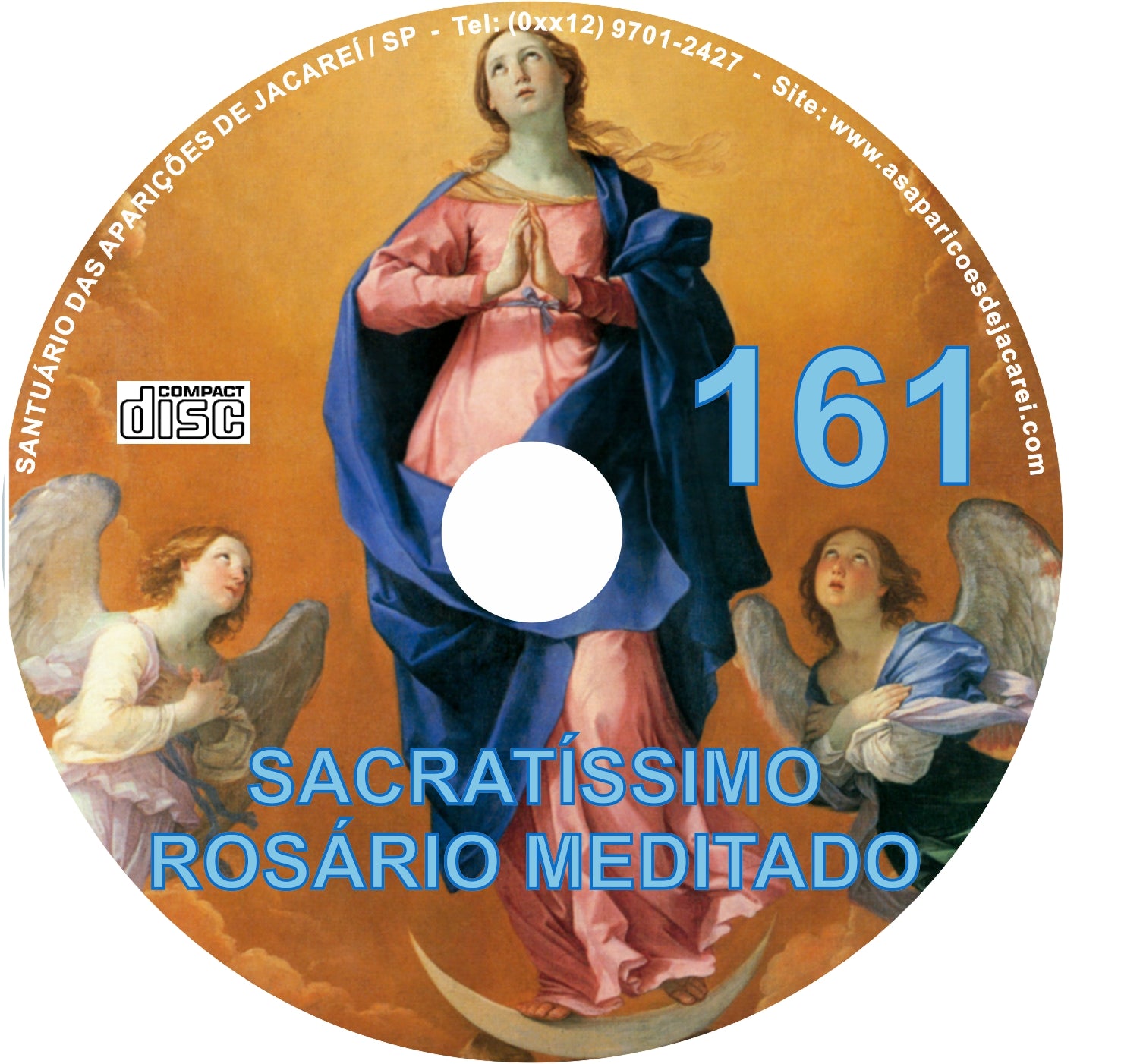 CD Rosário Meditado 161 CD Rosário Meditado 161